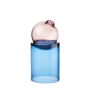 Vaso sfera con base alto