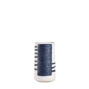 Vaso Mediterraneo Mykonos  – Ceramica bianca e blu