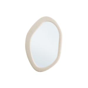 Specchio moderno Bouclé