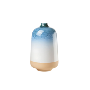 Vaso Alto Capri in Ceramica – Azzurro sfumato