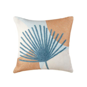 Cuscino Areca 45x45 -  Cotone con Applicazioni e Ricami