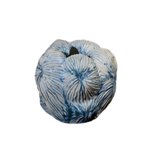 Vaso Basso Lipari in Gres – Design Ispirato ai Fondali Marini
