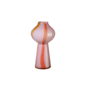 Vaso alto Aurora – Vetro Colorato Pastello Elegante